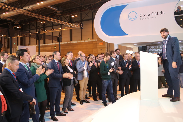 El jefe del Ejecutivo regional presenta en Feria Internacional de Turismo el producto cultural 'Región de Murcia. Legado Vivo' (3)