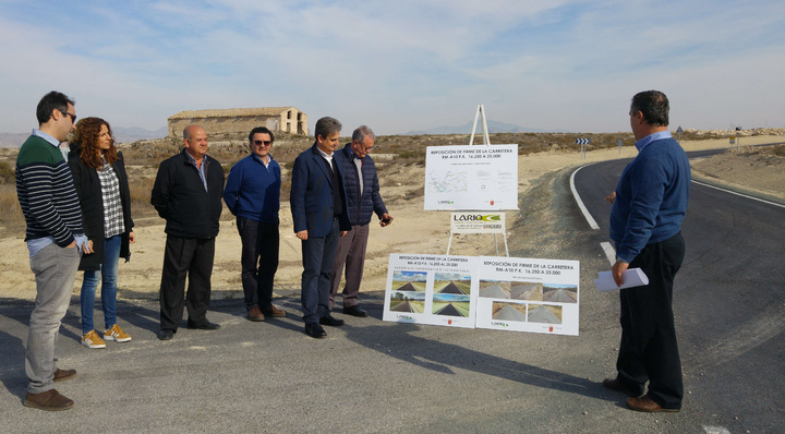 Finalización de las obras de la RM-A10, en Abarán (2)