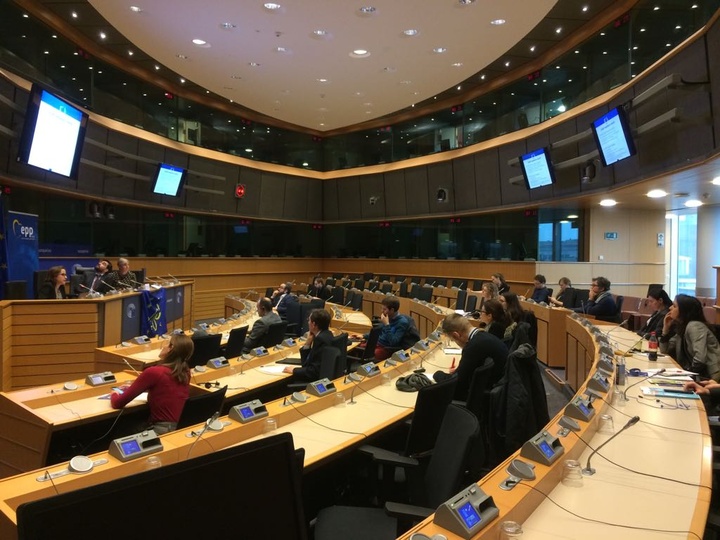 Imagen de la presentación en Bruselas del proyecto liderado por la Comunidad Autónoma (II)