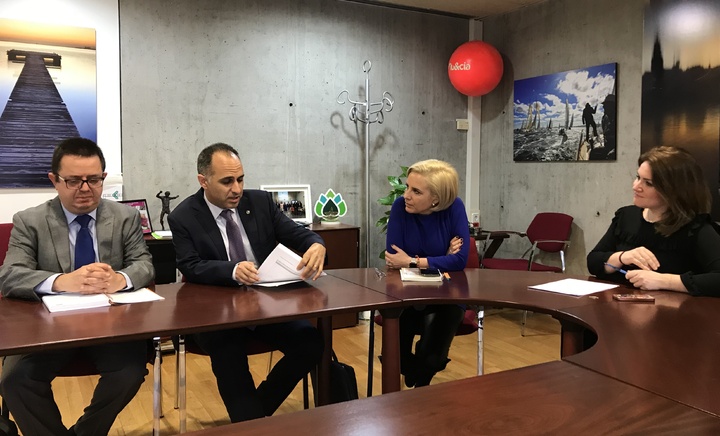 Martínez-Cachá se reúne con el rector de la Universidad Politécnica de Cartagena para coordinar actuaciones que favorezcan las vocaciones tecnológicas entre el alumnado
