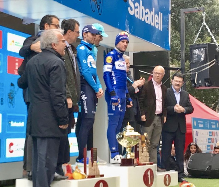 Entrega de trofeos de la Vuelta Ciclista a Murcia