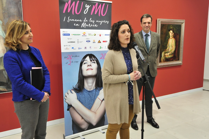 Presentación de la 'I Semana de las Mujeres MU y MU'.