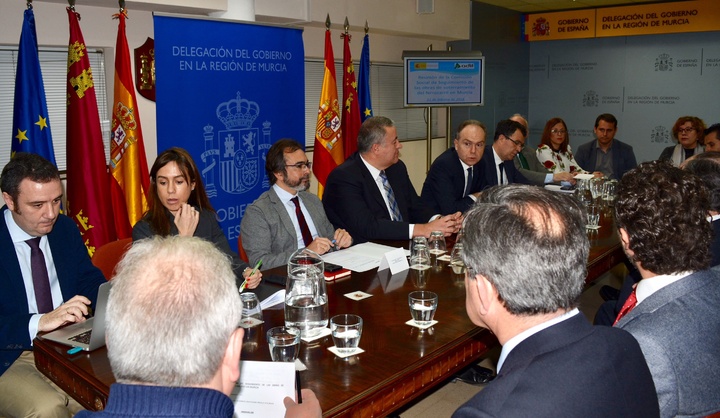 Comisión Social de Seguimiento de las obras de soterramiento del ferrocarril en Murcia