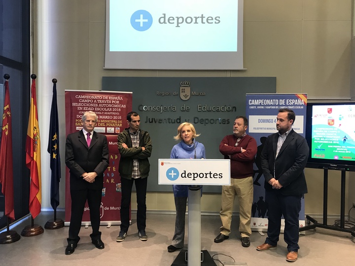 Martínez-Cachá presenta el Campeonato de España en Edad Escolar de Campo a Través
