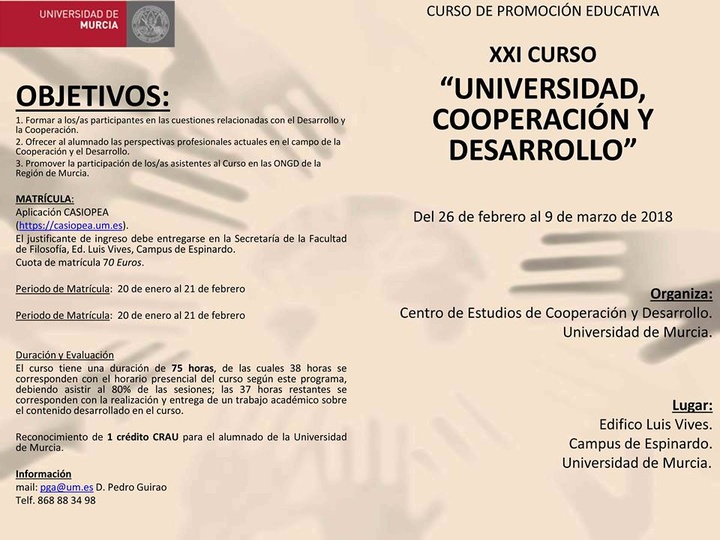 cooperación al desarrollo