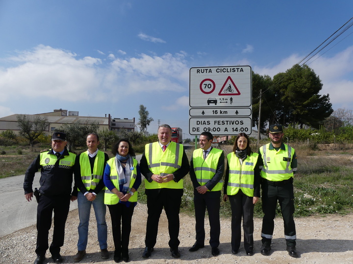 Rutas protegidas para ciclistas en la red regional de carreteras