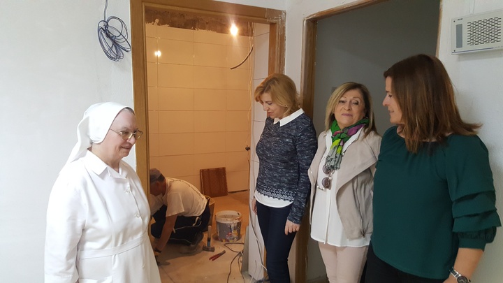 Visita las obras de mejora de la residencia Nuestra Señora de Fátima (2)