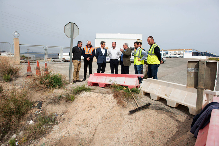 Fomento inicia las obras en la carretera que comunica Mazarrón con la pedanía de La Pinilla, en Fuente Álamo