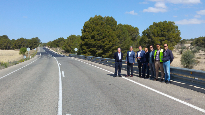 Visita a las obras de la RM-711