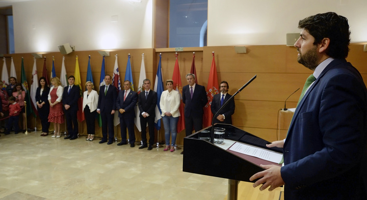 Acto de toma de posesión de los nuevos miembros del Consejo de Gobierno de la Región de Murcia (2)