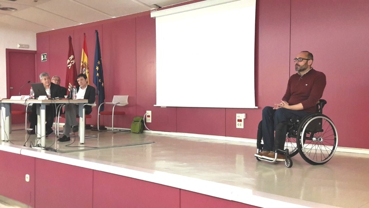 Ponentes durante la presentación del Plan de Formación en materia de conducción segura