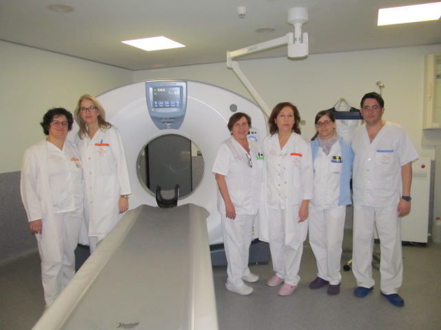 TAC (Tomografía axial computarizada ) del hospital de Yecla