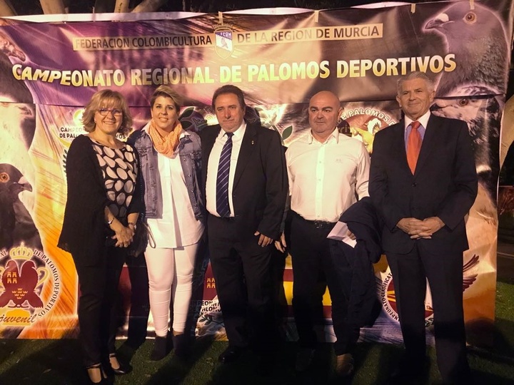 Acto de la Federación de Colombicultura de la Región de Murcia