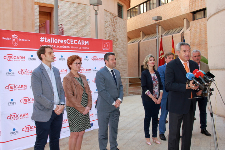 Presentación de los talleres Comercio Electrónico, Marketing online y eFactura en Murcia 2018