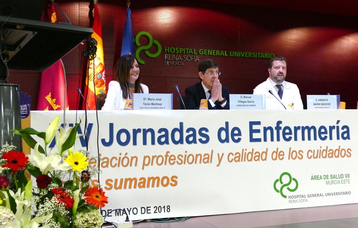 Más de 150 profesionales participan en las jornadas de Enfermería del hospital Reina Sofía