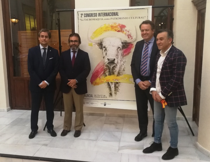 La Comunidad presenta el cartel del II Congreso Internacional de Tauromaquia