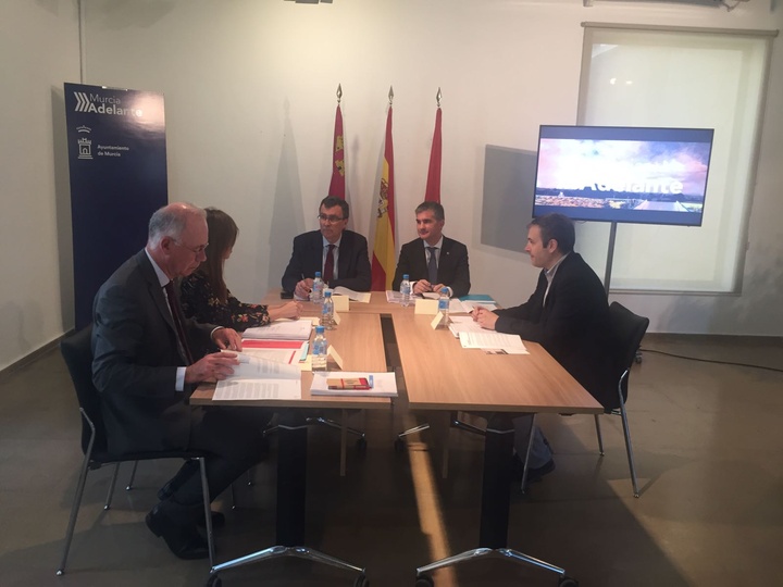 Miguel Ángel del Amor anuncia la próxima licitación del anteproyecto del colector de aguas pluviales Este de Murcia