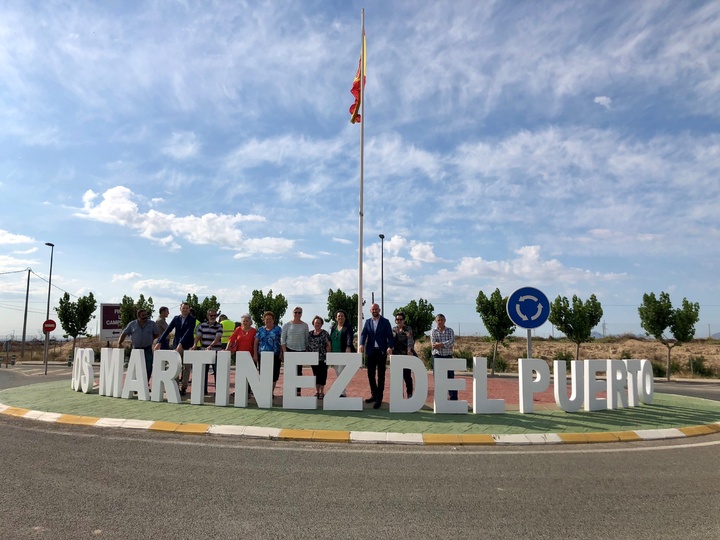 Mejora de la seguridad vial de la glorieta de entrada a la pedanía murciana de Los Martínez del Puerto