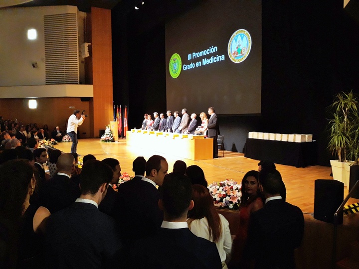 Graduación de la III Promoción del Grado de Medicina de la Universidad de Murcia