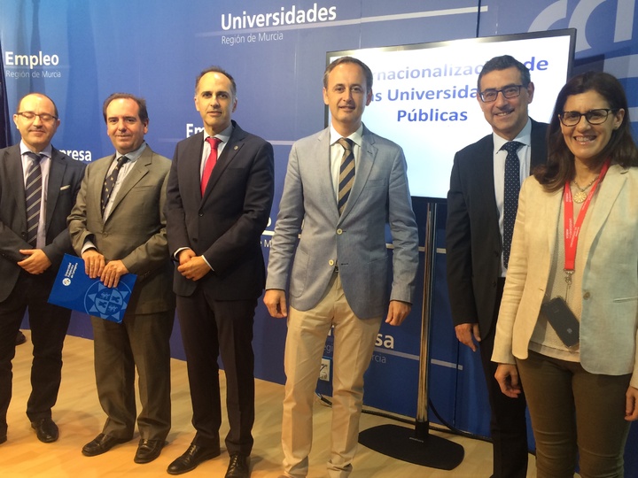 Imagen de la presentación del apoyo a la internacionalización de la Universidades para obtener más fondos europeos para investigación (II)