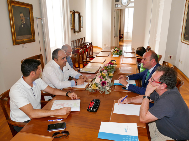 Entidad de Saneamiento y Depuración de Aguas Residuales de la Región de Murcia aborda con el Ayuntamiento de Cartagena las obras de reparación del emisario de Cala Reona