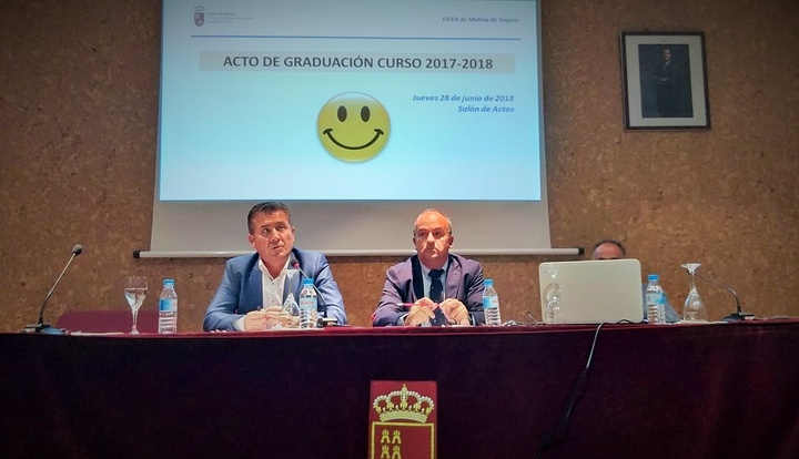 Graduación del curso 2017-2018 en el Centro Integrado de Formación y Experiencias Agrarias de Molina de Segura