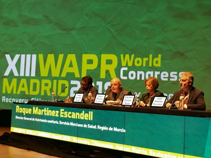 La Región de Murcia presenta el programa Euroempleo en el XIII Congreso Mundial de la Asociación de Rehabilitación Psicosocial