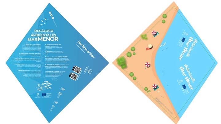 Folleto para los visitantes del Mar Menor