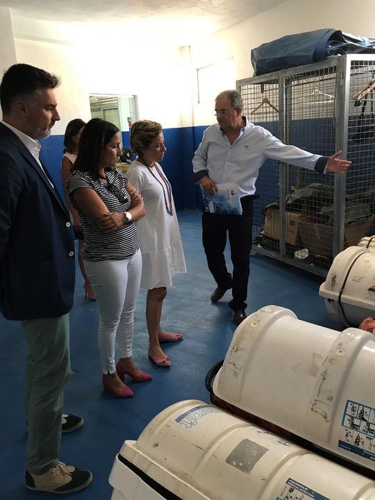 Visita al edificio 'El Lazareto' del CIFP Hespérides de Cartagena