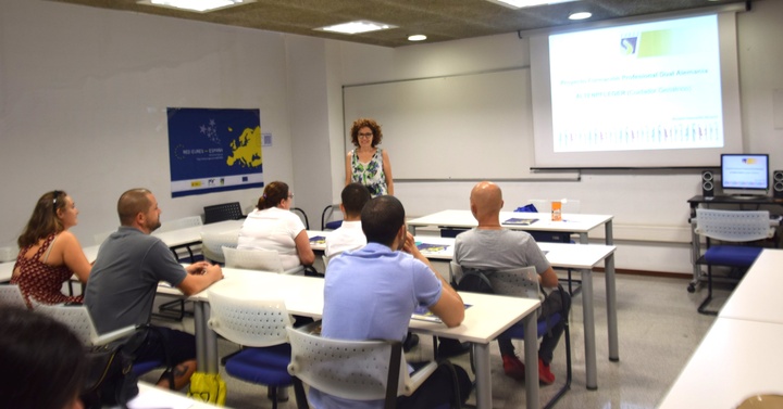 Imagen del taller 'Trabajar y vivir en Alemania' que organiza periódicamente la oficina Eures