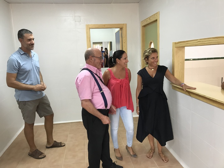 Martínez-Cachá visita las obras del Centro de Educación Infantil y Primaria Puente de Doñana