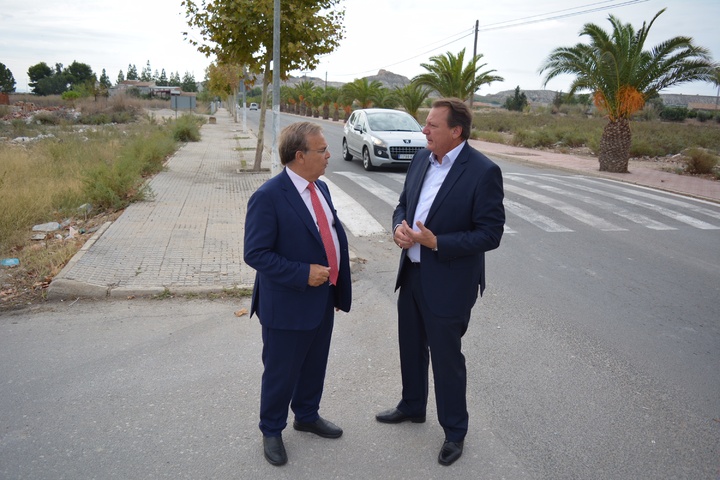 Visita a la carretera que conecta Ceutí con Alguazas