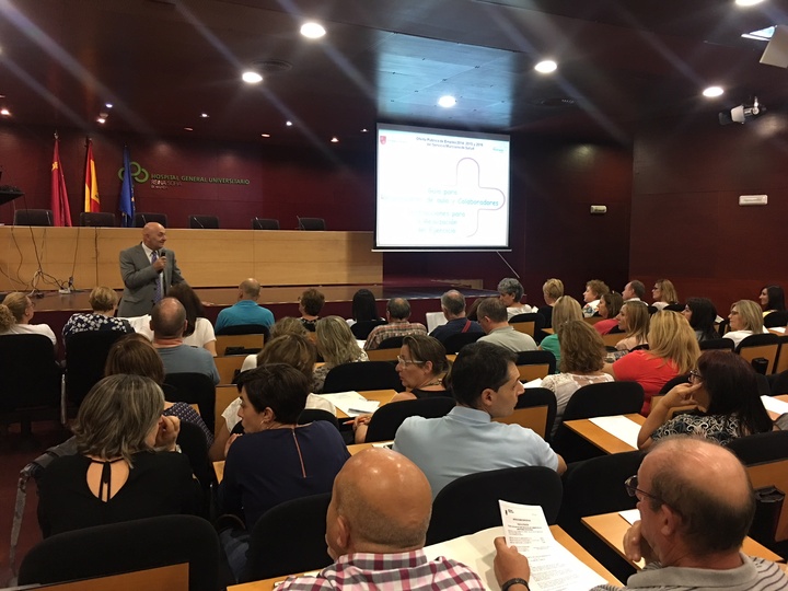 Preparación de los colaboradores de las oposiciones del Servicio Murciano de Salud para este fin de semana