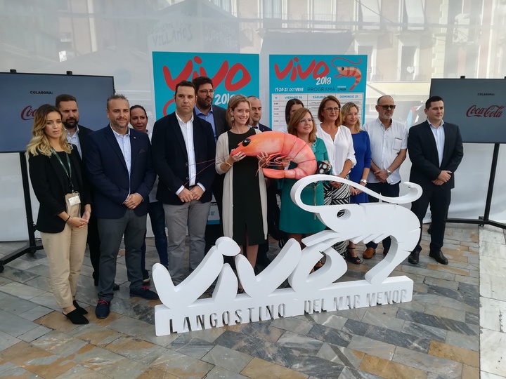 Presentación del I Encuentro Gastronómico del Langostino del Mar Menor