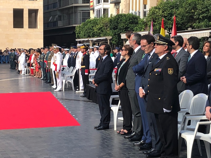 El Gobierno regional asiste a los actos conmemorativos de la patrona de la Guardia Civil