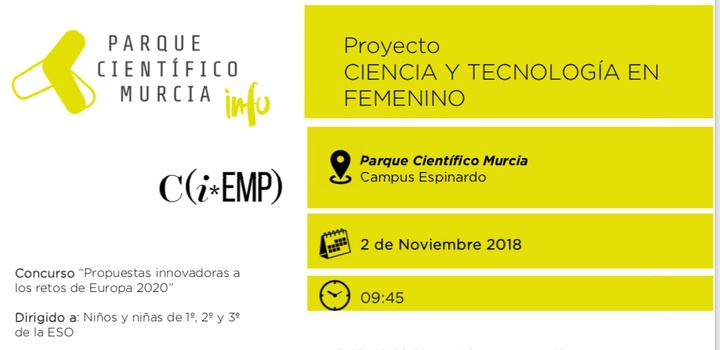 Imagen de la jornada 'Ciencia y Tecnología en femenino'