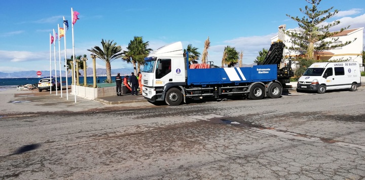 Simulacro de accidente marítimo