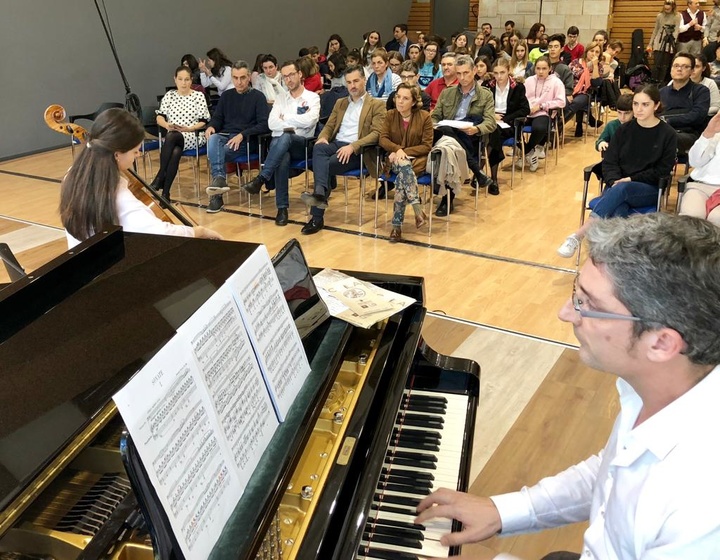 Los alumnos con matrícula de honor del Conservatorio de Murcia ofrecen un concierto con motivo de la festividad de Santa Cecilia