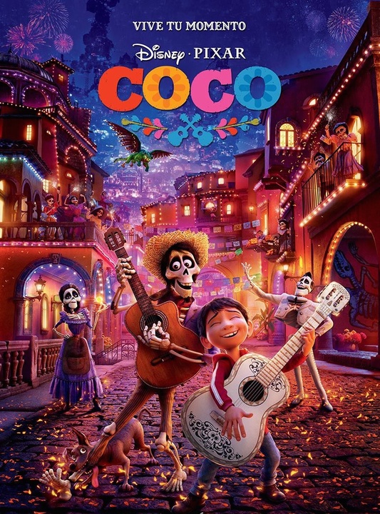 Cartel de la película 'Coco', que podrá verse en la Filmoteca Regional el próximo día 26
