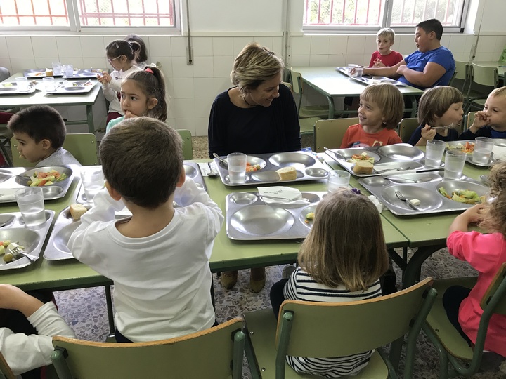 Visita a un comedor escolar
