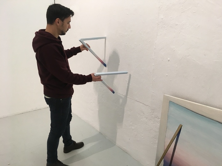 Sánchez Resalt, en la Sala de Máquinas del Párraga