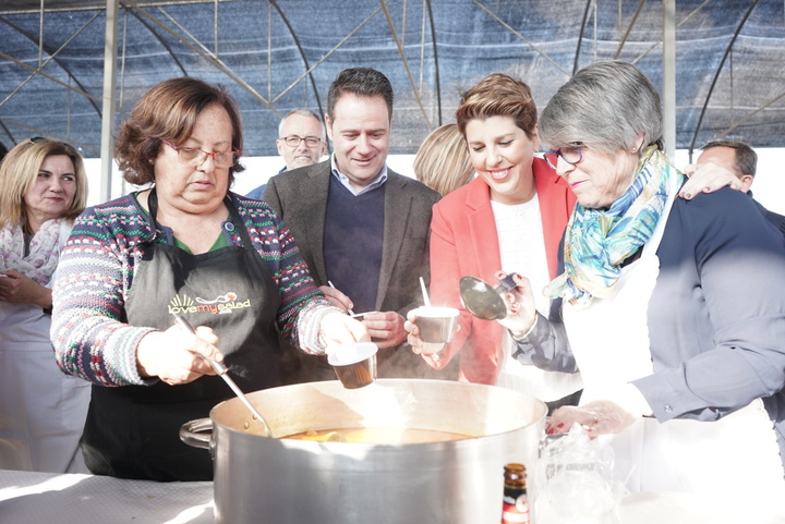 La consejera de Transparencia, Participación y Portavoz, Noelia Arroyo, participa en las fiestas patronales en honor a San Fulgencio en Pozo Estrecho (Cartagena)