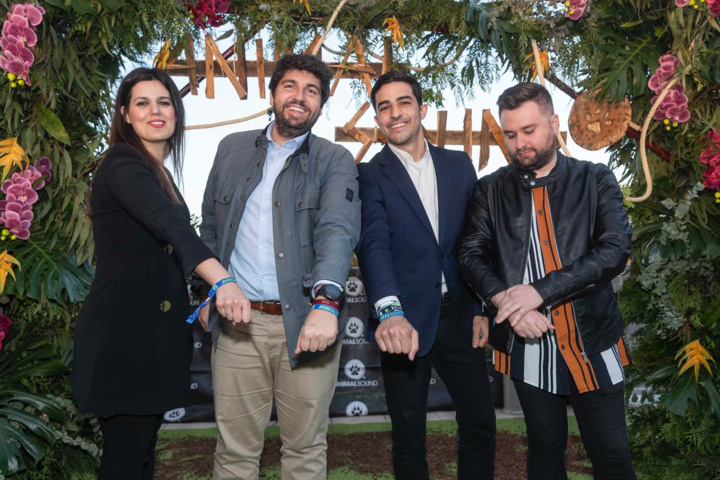 El presidente de la Comunidad presenta el festival  de música 'Animal Sound 2019'