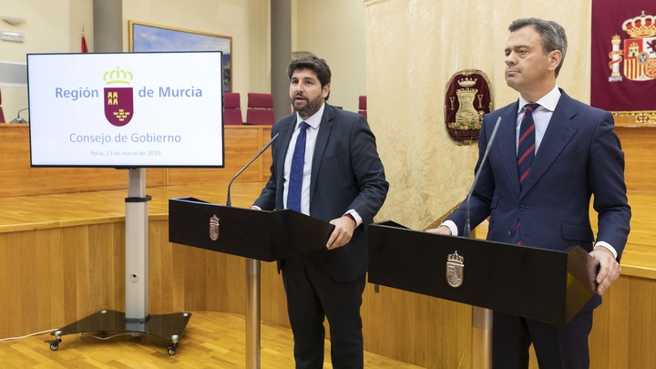 Reunión del Consejo de Gobierno en Yecla