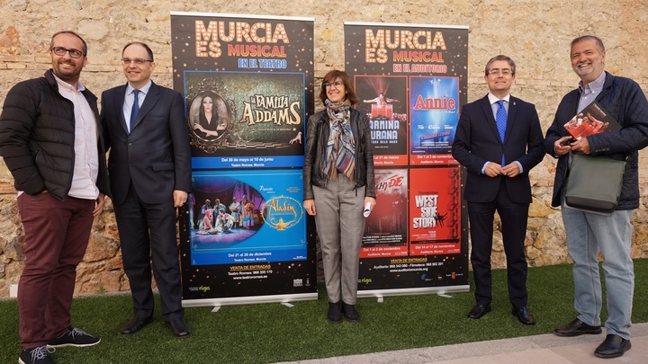 El Auditorio regional recibe a La Fura dels Baus con 'Carmina Burana' y acogerá en noviembre el clásico 'West Side Story'
