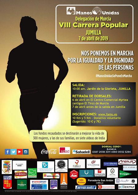 Manos Unidas en la Carrera de Jumilla