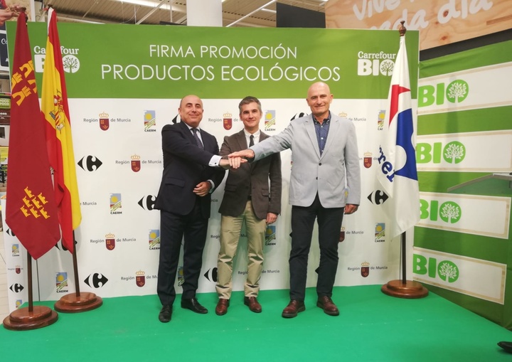 Los productos ecológicos de la Región tendrán prioridad de venta en Carrefour