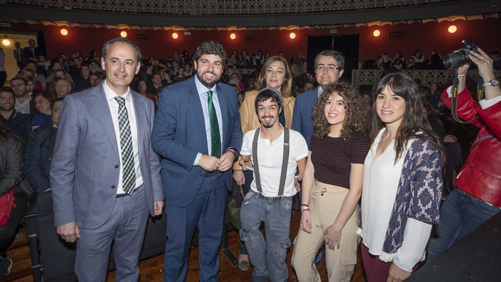El presidente Fernando López Miras participa en la I Jornada 'Lánzate' para la activación de empleo