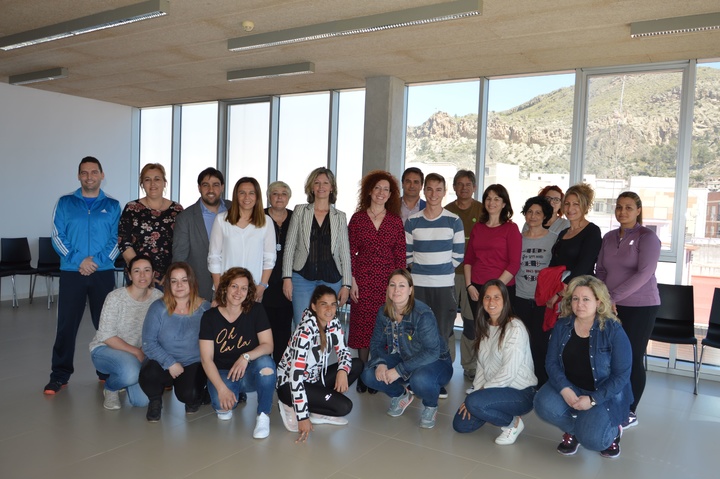 Imagen del inicio del curso hoy en Blanca