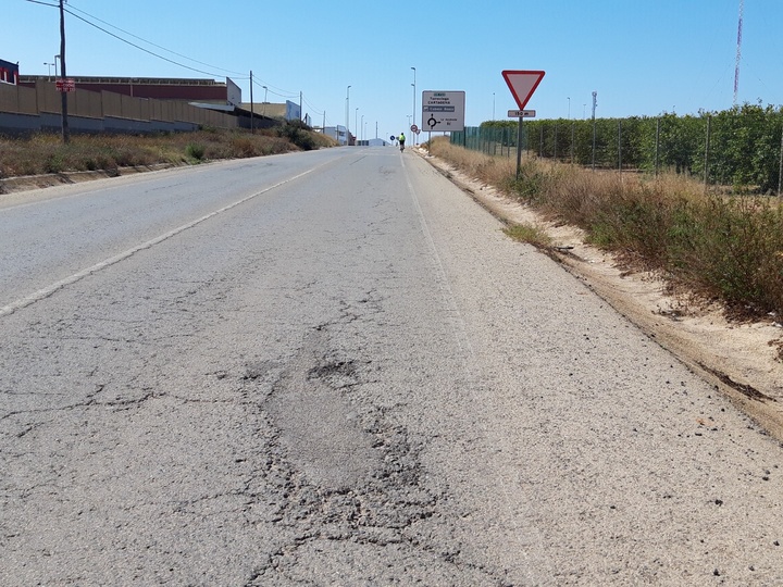 Carretera RM-F35, que conecta Cartagena con San Javier